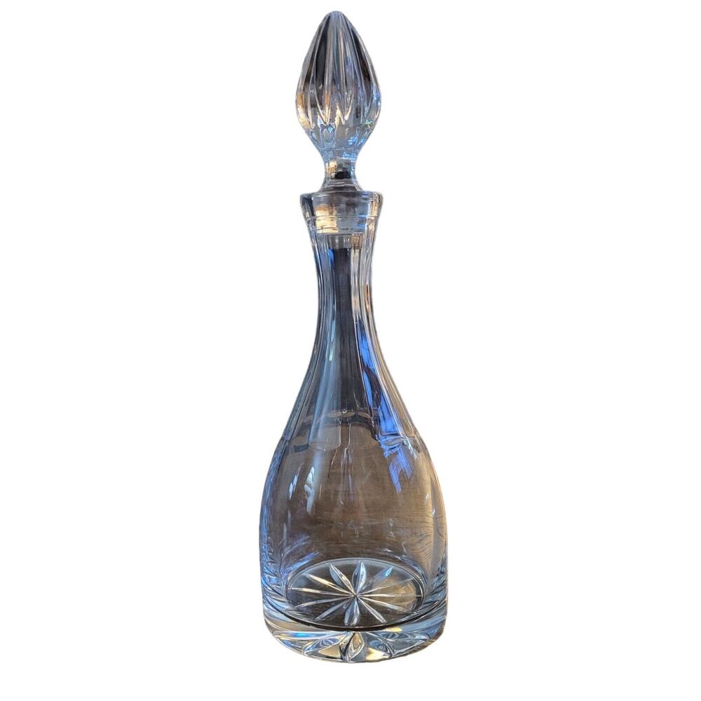 Decanter Wine Liquor Holder Barware 15" H With Stopper